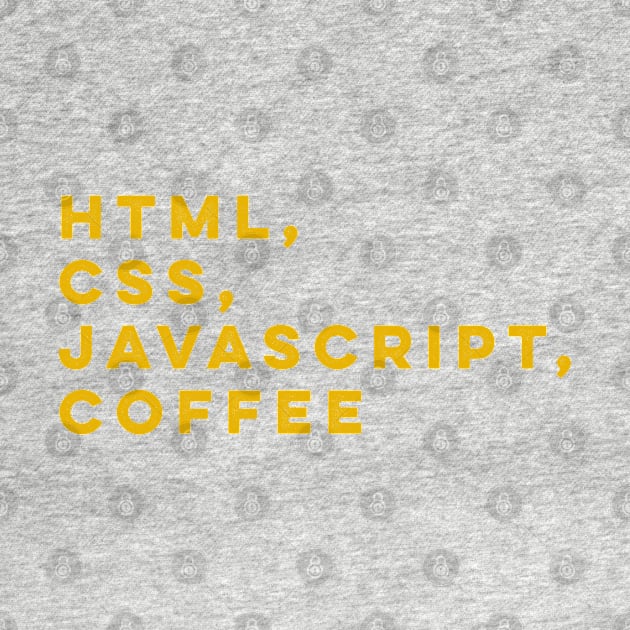 HTML css javascript coffee programmer by epoliveira